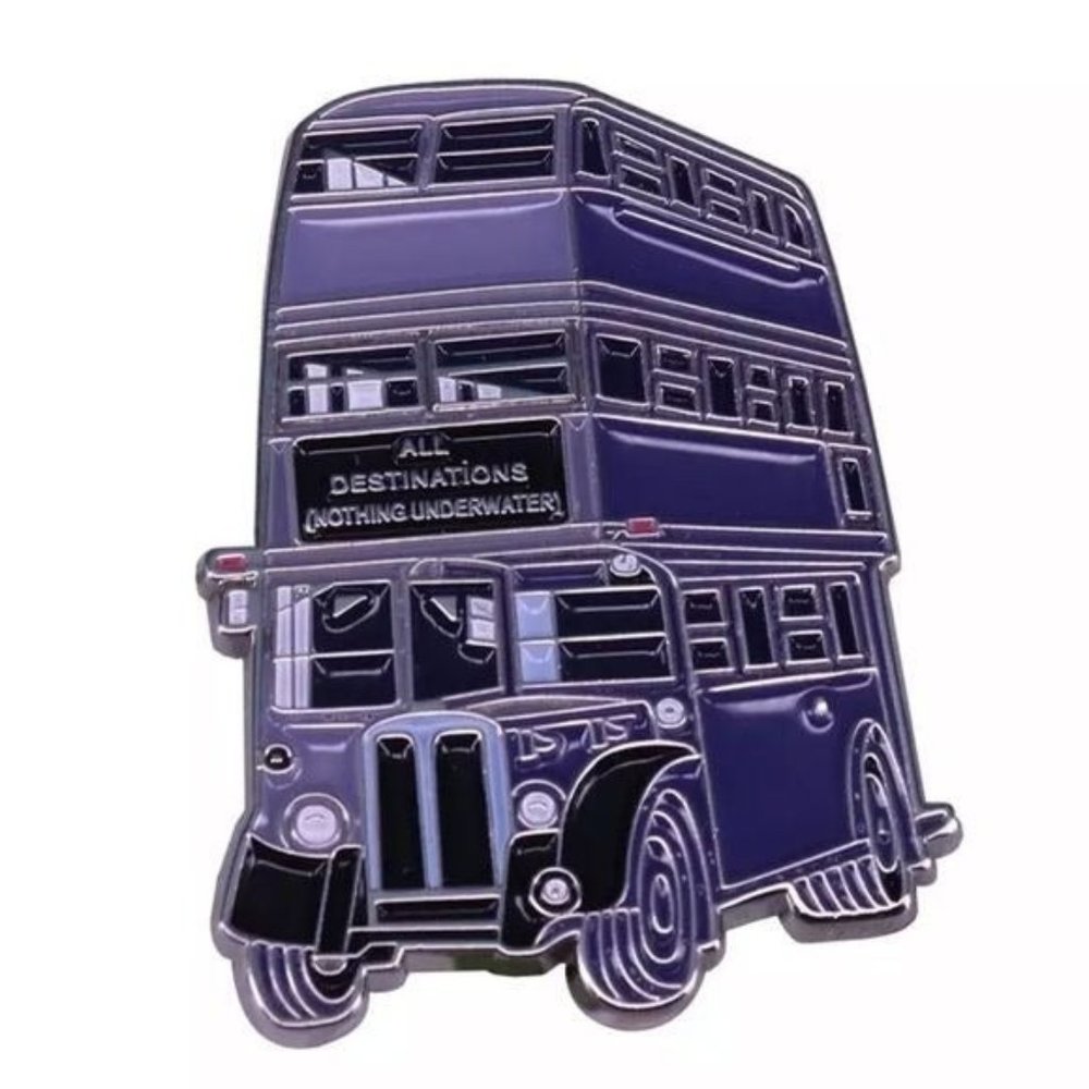 Knight Bus Harry Potter pin flair hogwarts order of the Phoenix London